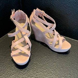 Pink 4in Wedges